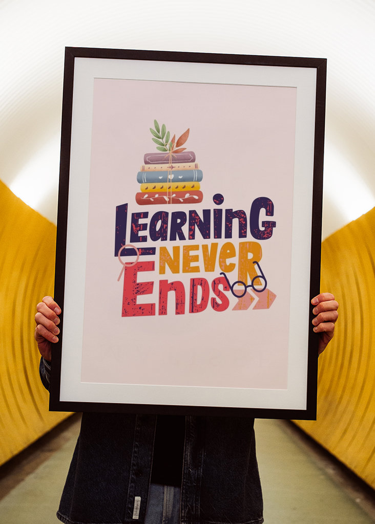 Learning Never Ends Quote