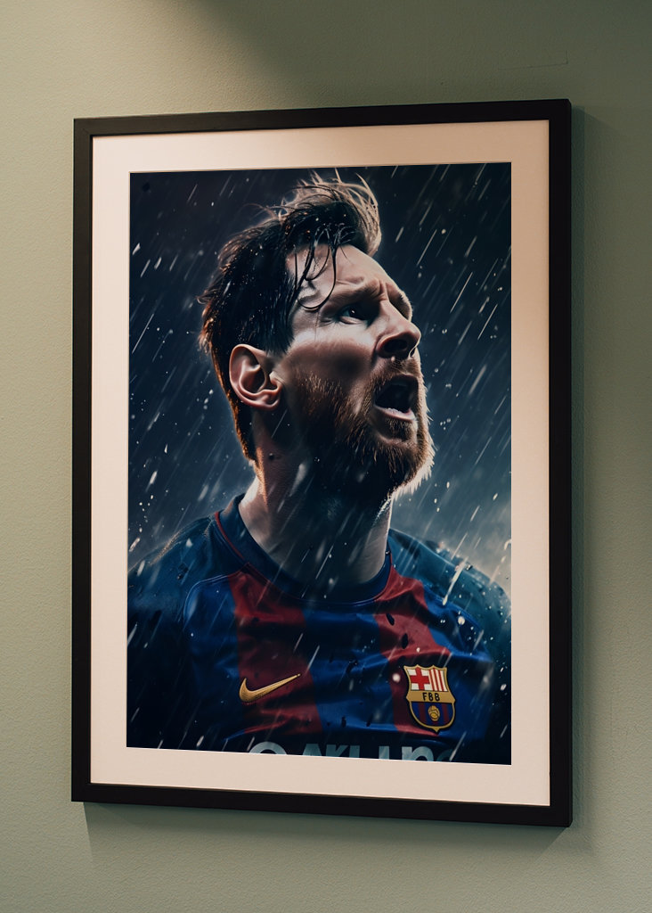 Messi Portrait