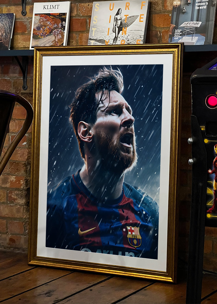 Messi Portrait