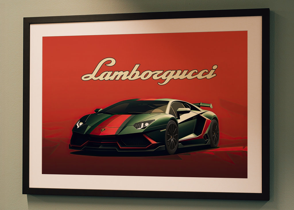 Lamborghini Aventador - GUCCI