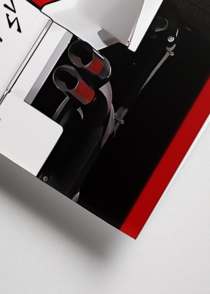 Minimalist Lamborghini Car