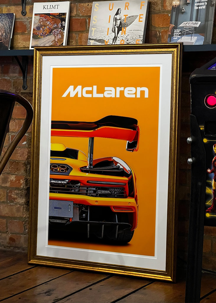 Minimalist McLaren Car