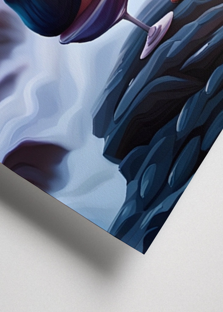 A glass of wine in the sunset