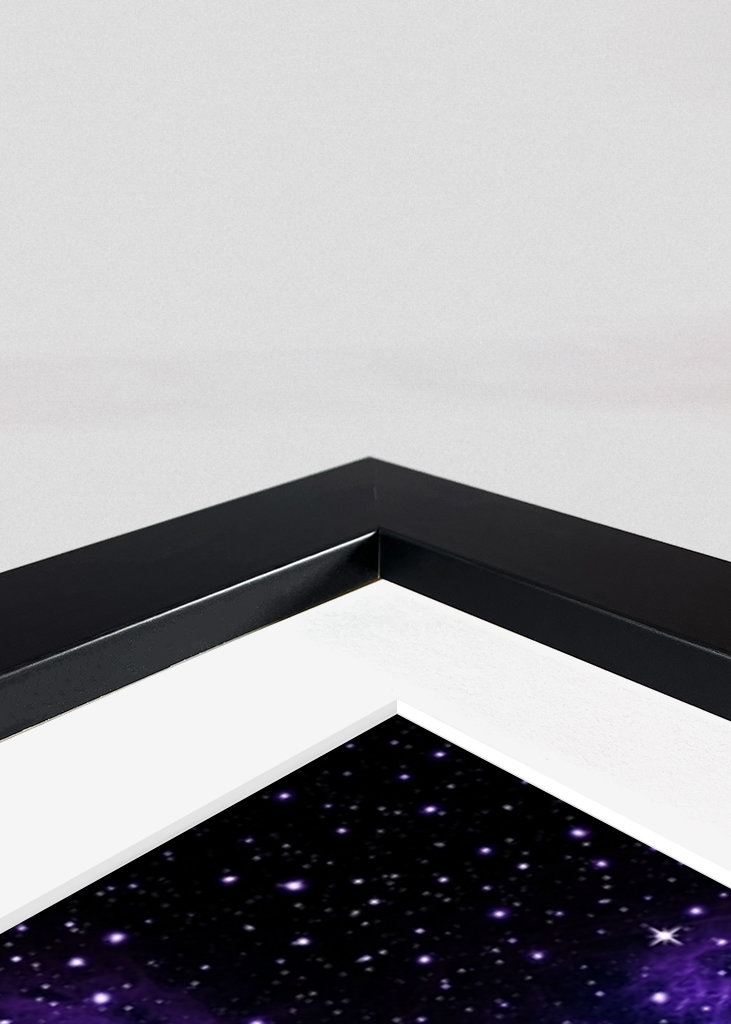 Purple Teal Galaxy Nebula 