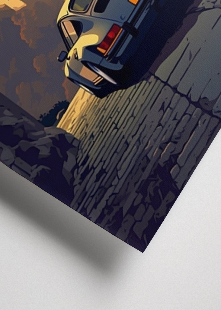 Classic Porsche 911 Sunset