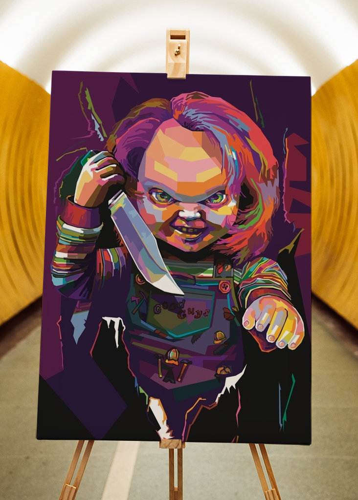 Děsivá panenka Chucky Pop Art