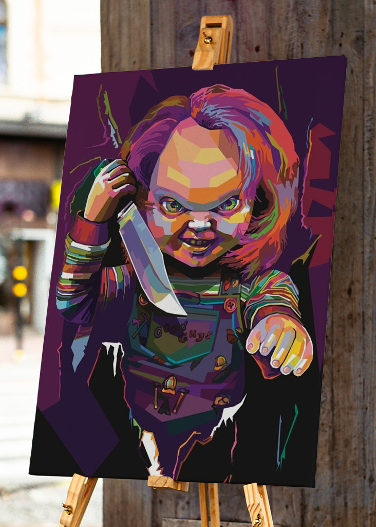 Děsivá panenka Chucky Pop Art