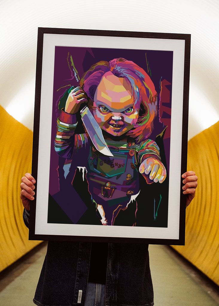 Děsivá panenka Chucky Pop Art