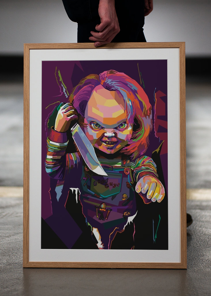 Děsivá panenka Chucky Pop Art