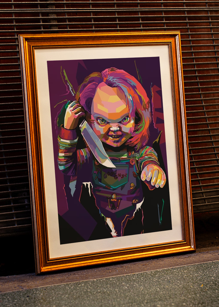 Děsivá panenka Chucky Pop Art