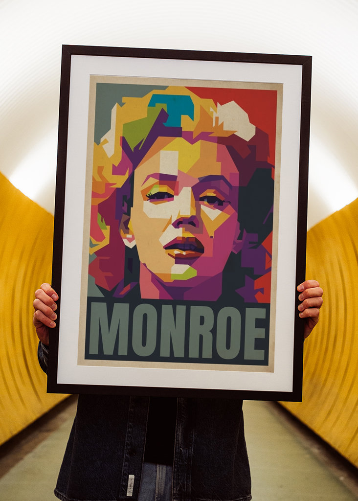 Marilyn Monroe Retro Pop Art