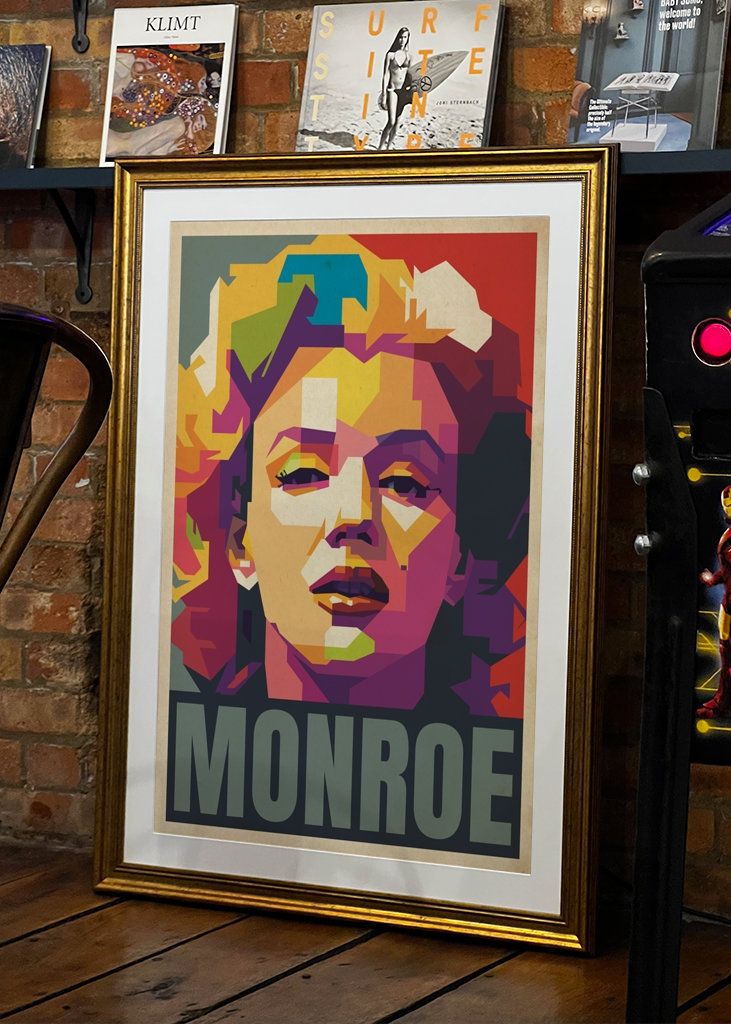 Marilyn Monroe Retro Pop Art
