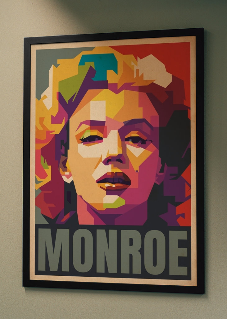 Marilyn Monroe Retro Pop Art
