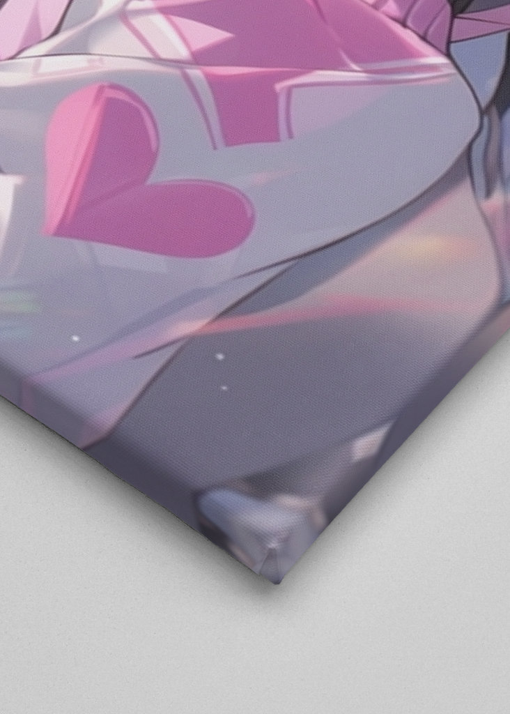 Słodkie Anime Różowa Miłość