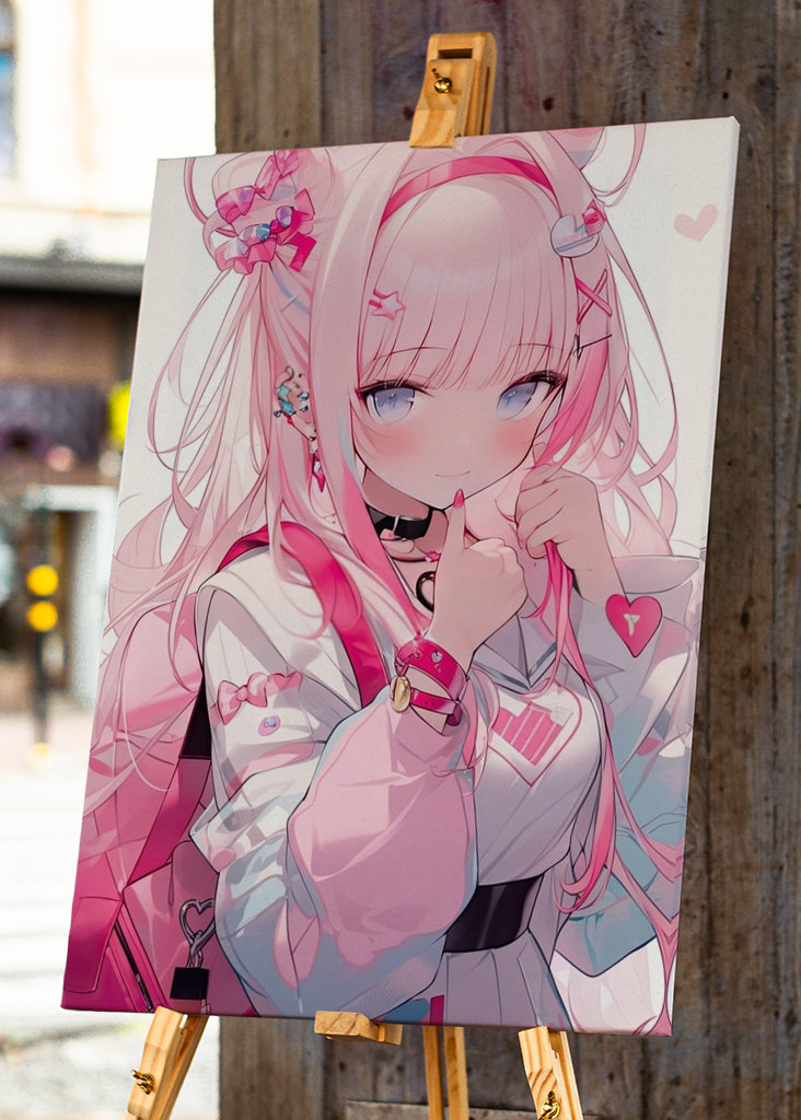 Cute Anime Pink