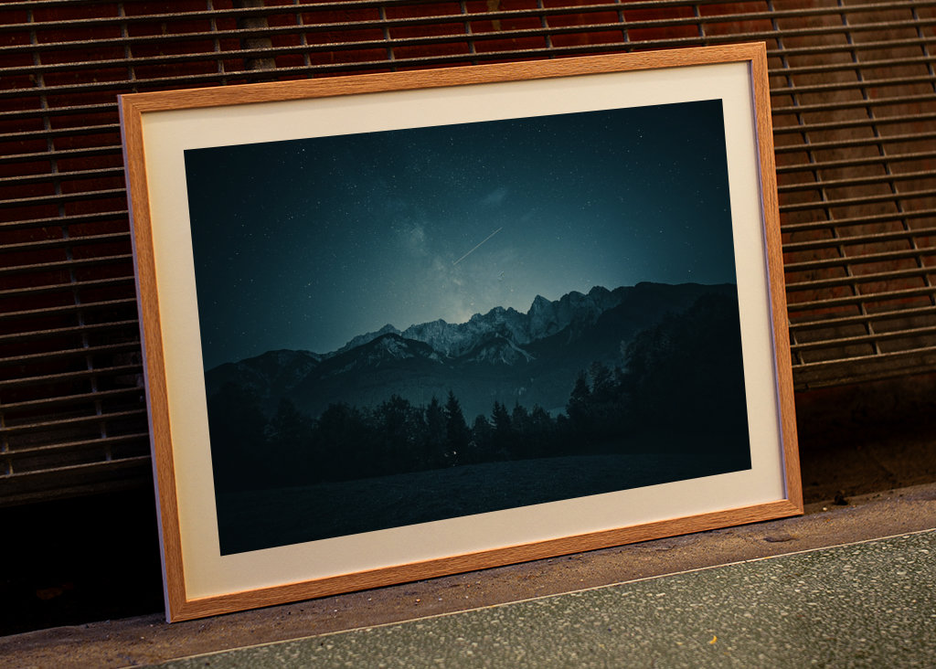 Nachthimmel Milchstraße Sterne