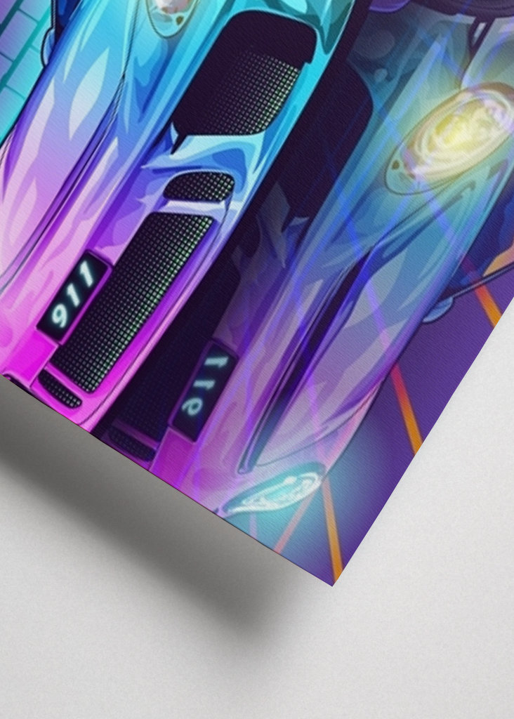 Porsche 911 Synthwave Dream