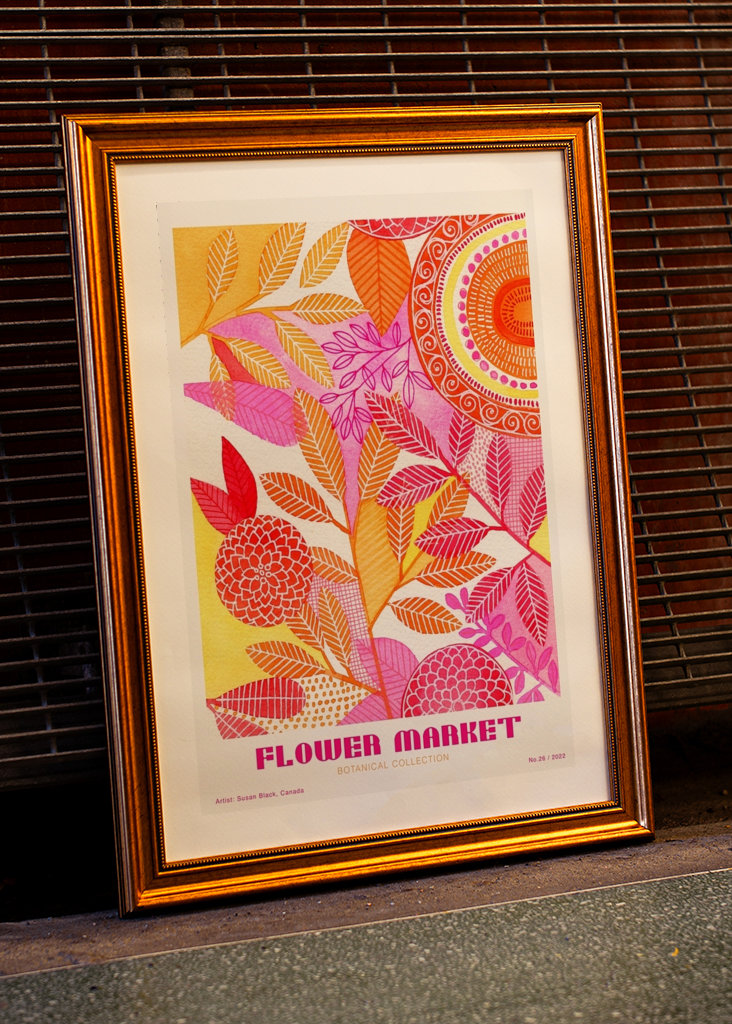 Susan Black - Flower Market 26