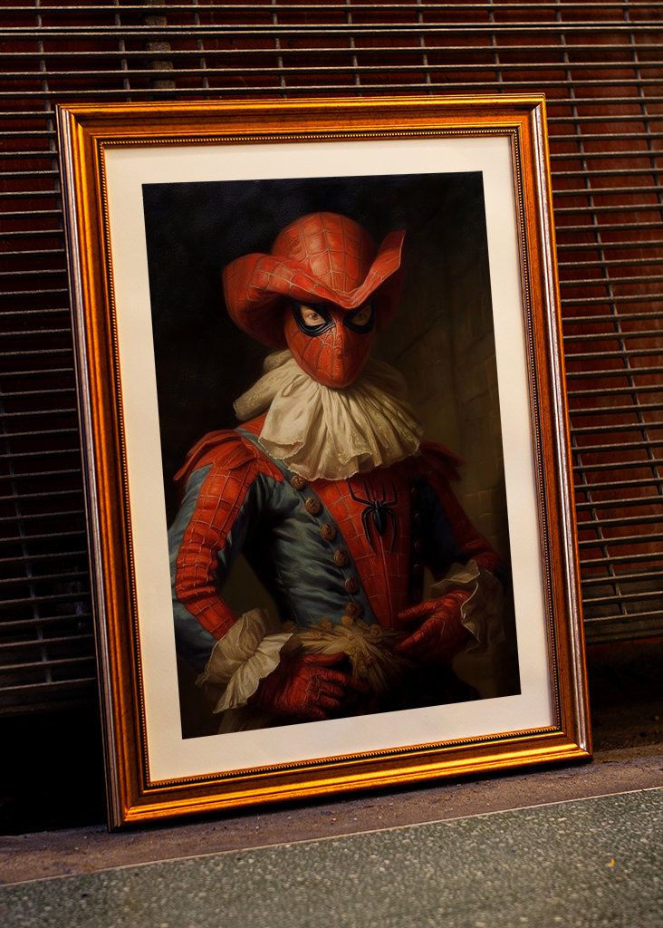 renaissance spider man