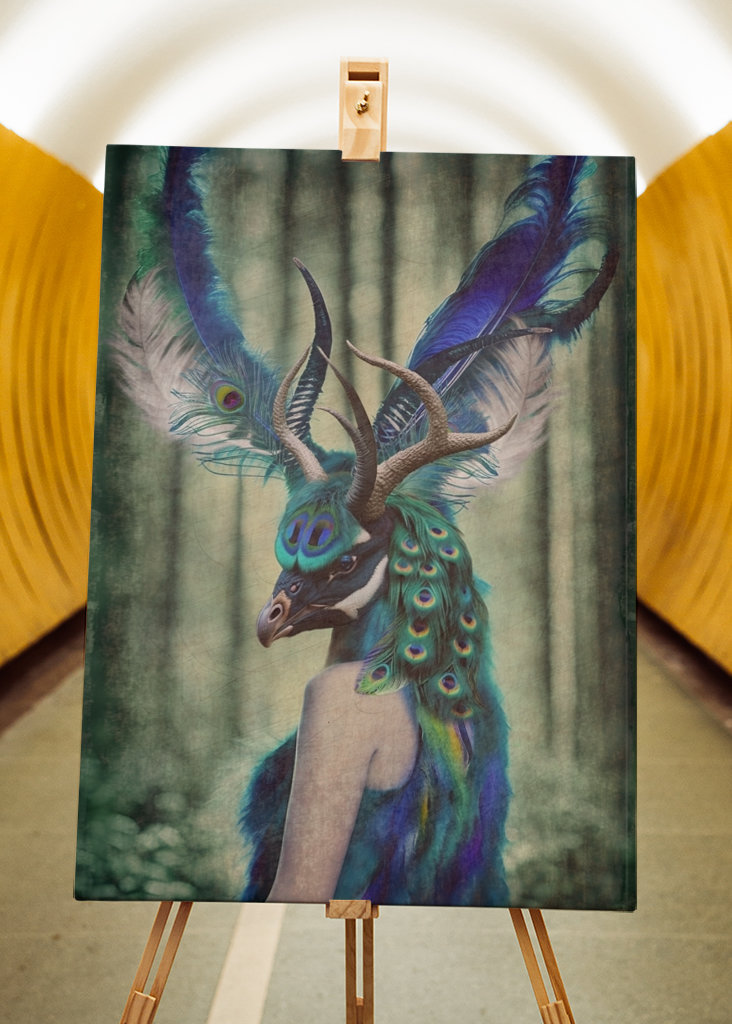 Mythical Peacock Chimera