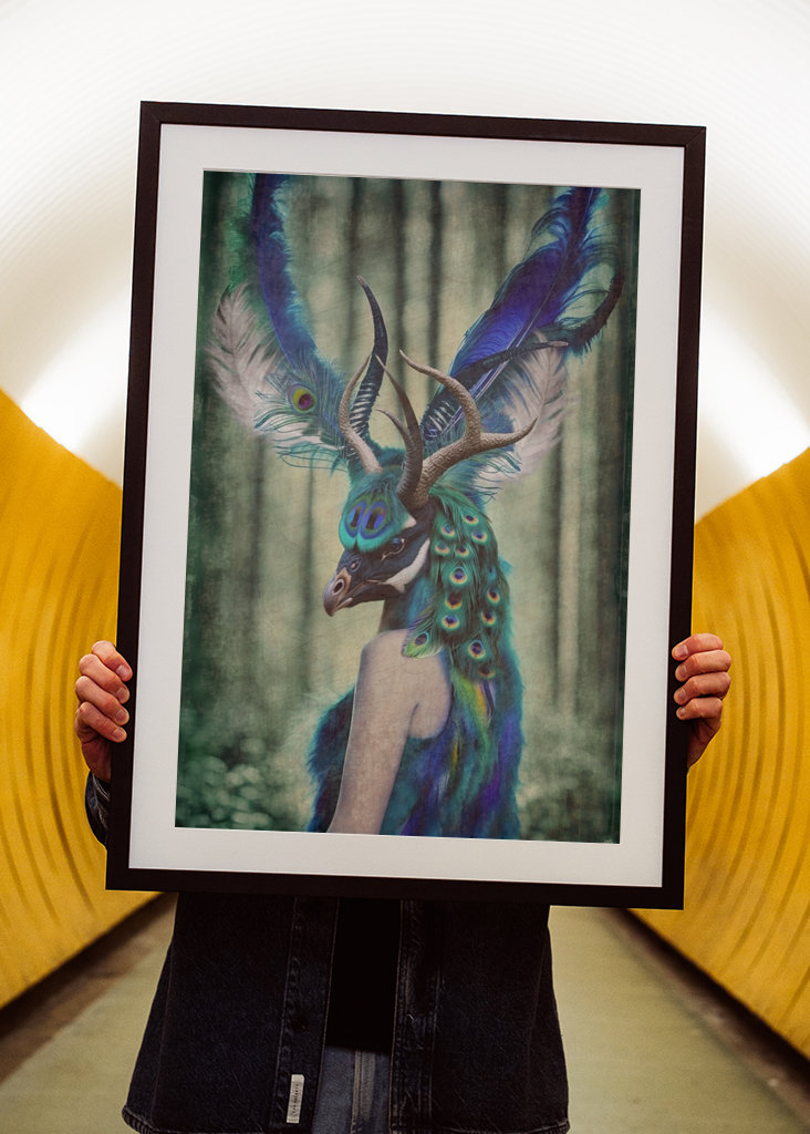 Mythical Peacock Chimera