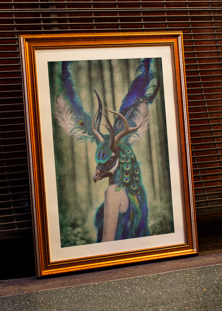 Mythical Peacock Chimera