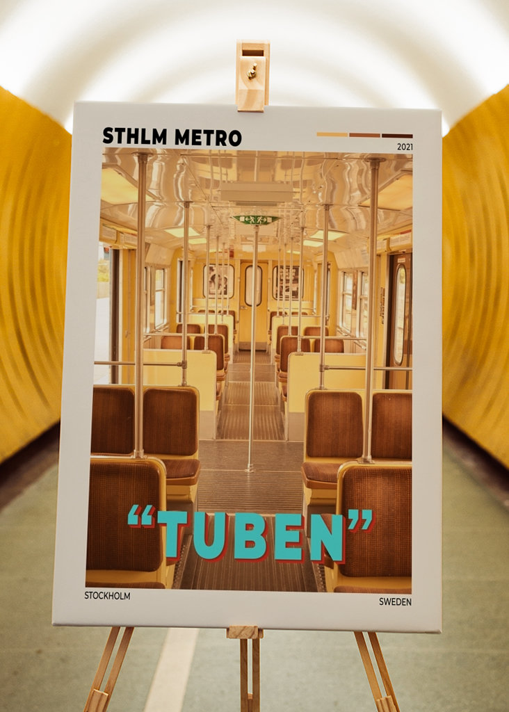 Stockholm Metro 'tuben'