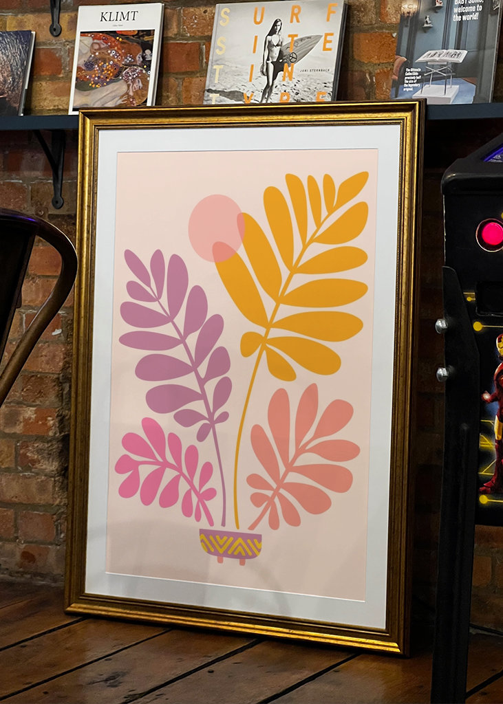 Retro Dancing Garden