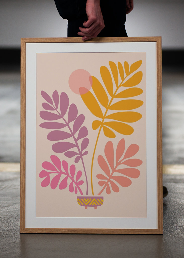 Retro Dancing Garden