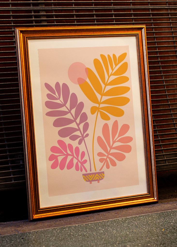 Retro Dancing Garden