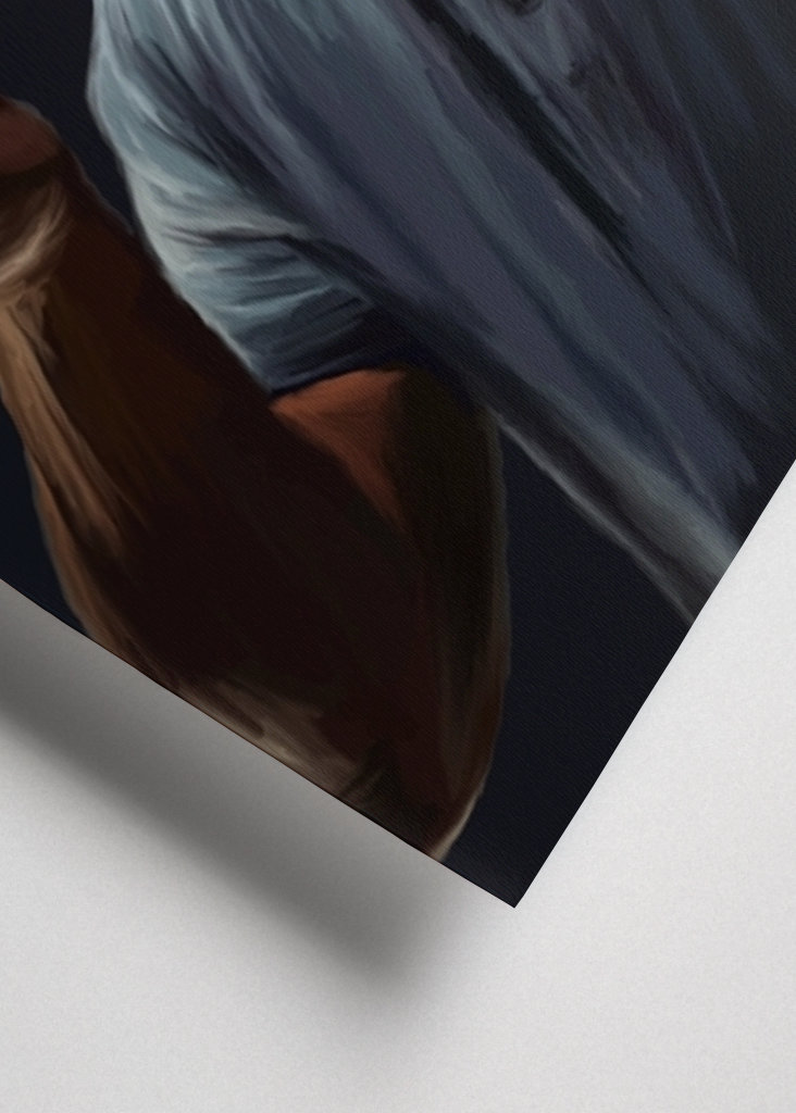 Pintura de Pablo Escobar 