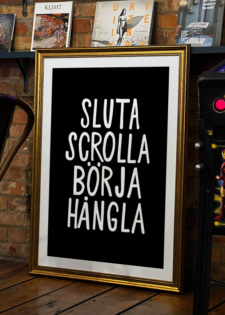 Slutt å rulle, begynn å finne ut