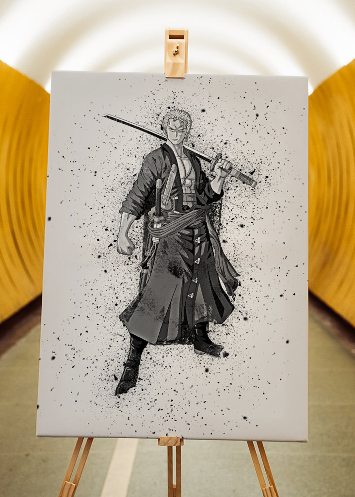 RORONOA ZORO RESKETCH ART