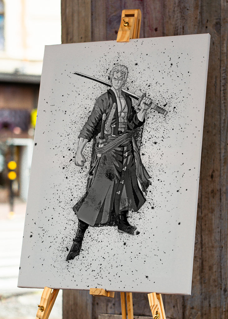 RORONOA ZORO RESKETCH ART