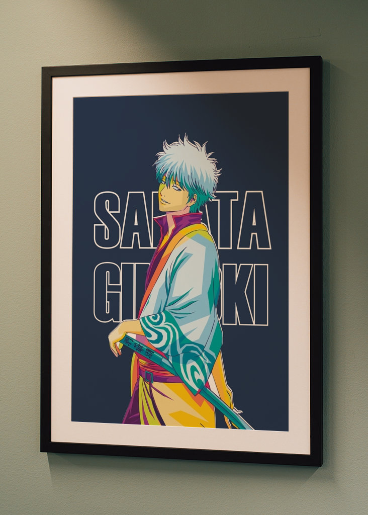 Sakata Gintoki Gintama WPAP 