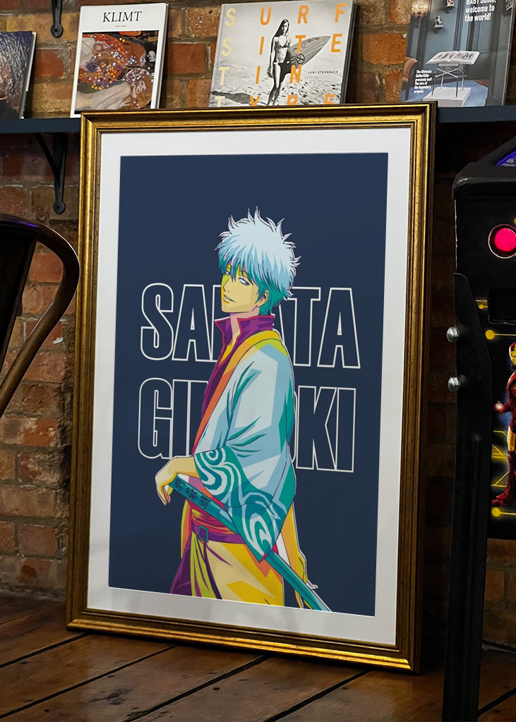Sakata Gintoki Gintama WPAP 