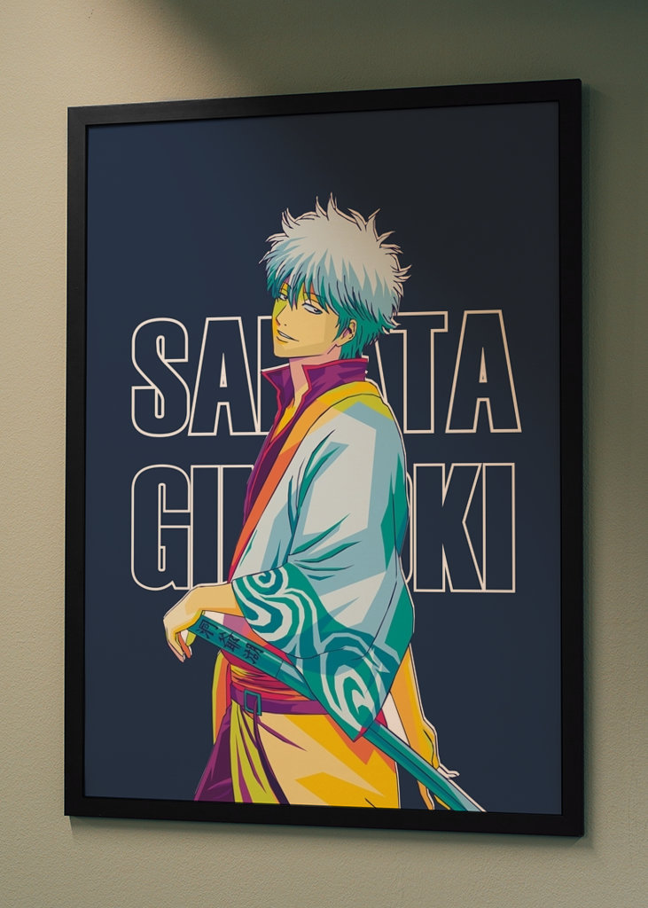 Sakata Gintoki Gintama WPAP 