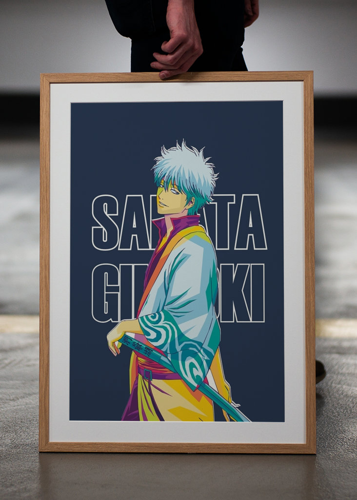 Sakata Gintoki Gintama WPAP 