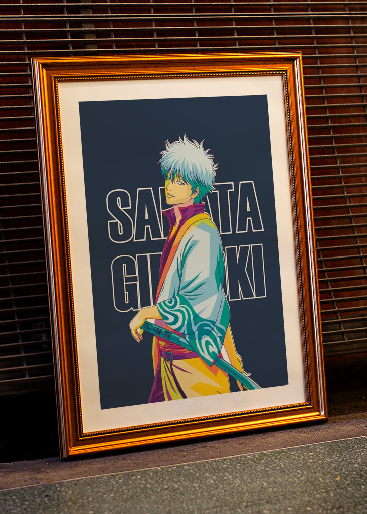 Sakata Gintoki Gintama WPAP 