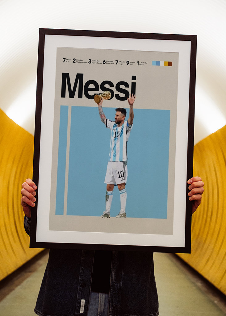 Messi Minimalistický