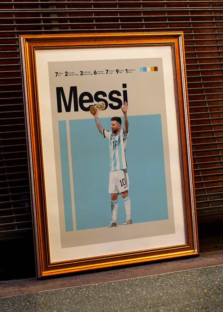 Messi Minimalistický