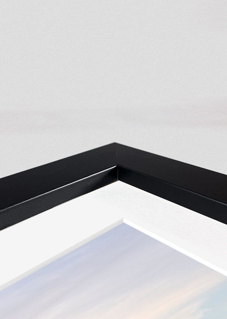 Sunset at the Sea with waves