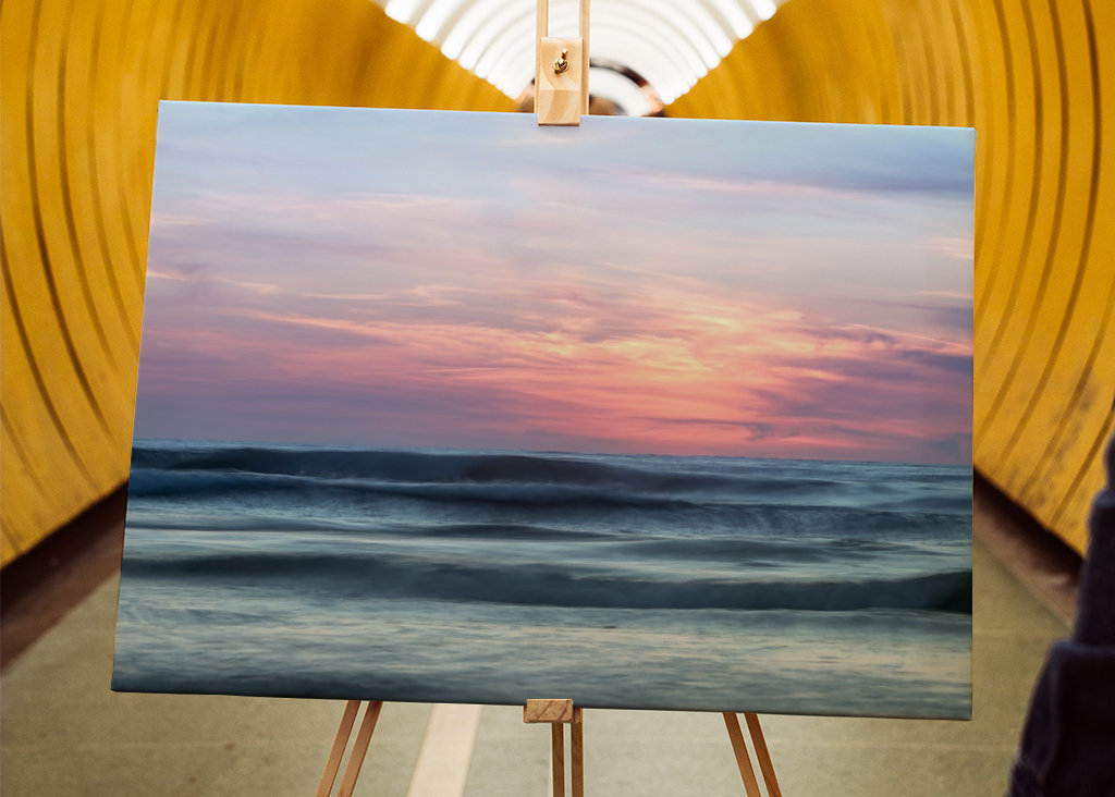 Seelandscape with sunset