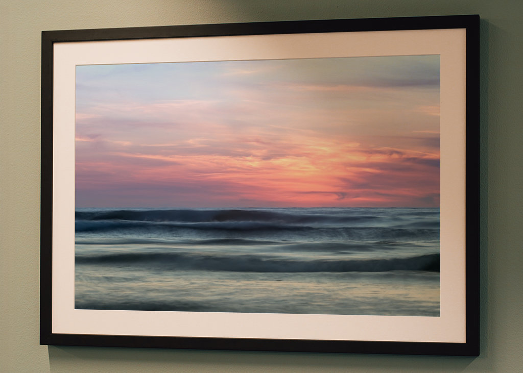 Seelandscape with sunset