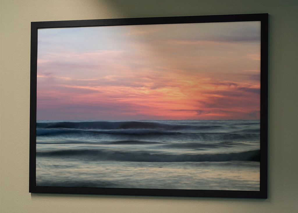 Seelandscape with sunset