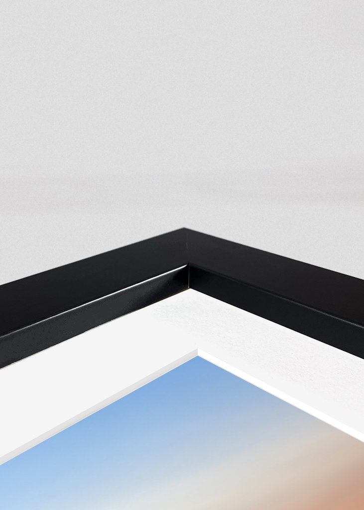 Grønt hav og blå himmel