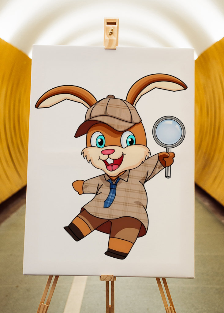 Detective rabbit