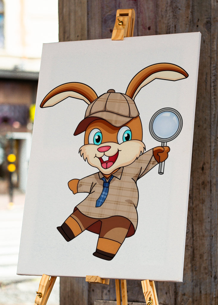 Detective rabbit