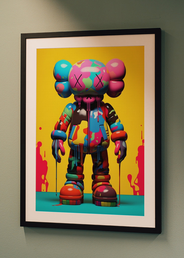 Hypebeast Rapper Hip Hop Kaws posters & prints by abdul chak