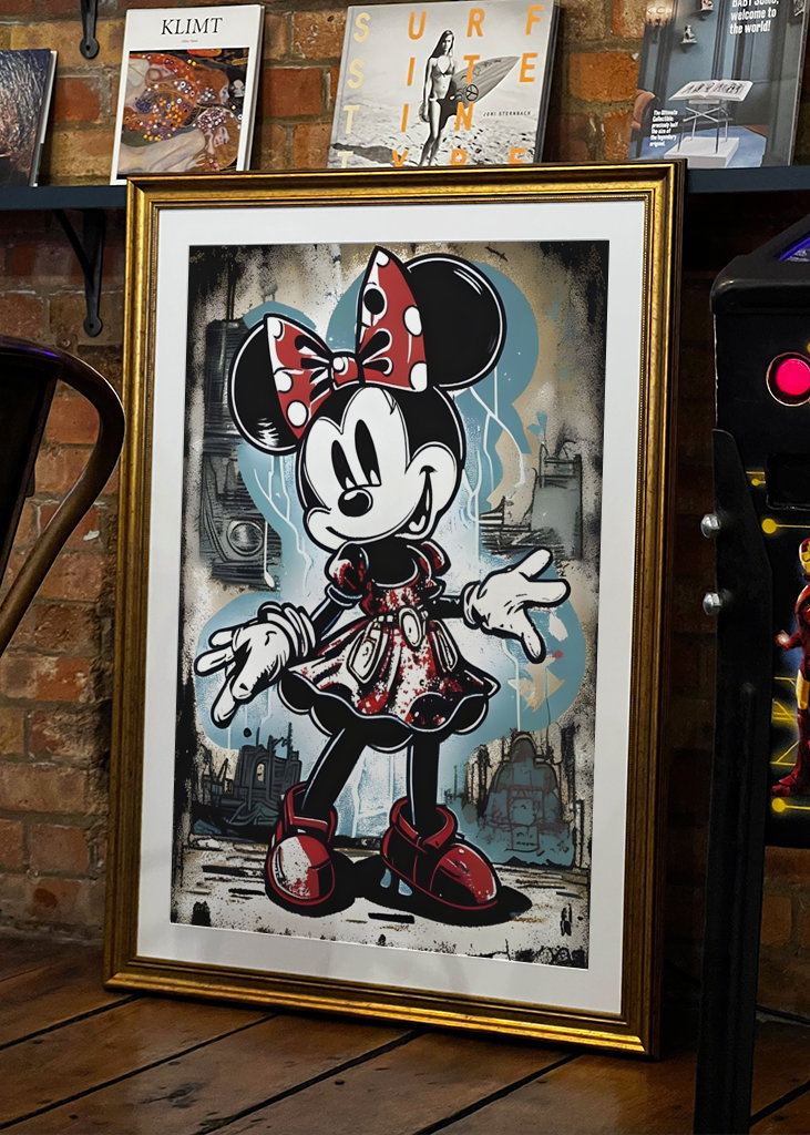 Super Minnie Mouse Pop Art